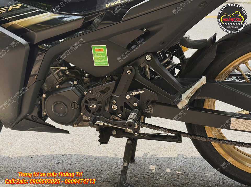Bộ số gãy đơn Racing Boy S2 V2 Exciter 150, Exciter 155